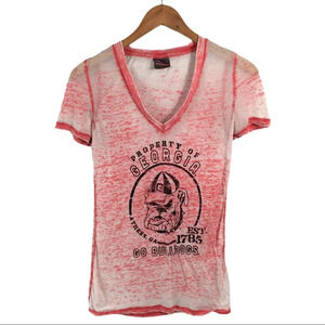 WS437 Women’s Knights Apparel Georgia Bulldogs T Shirt S